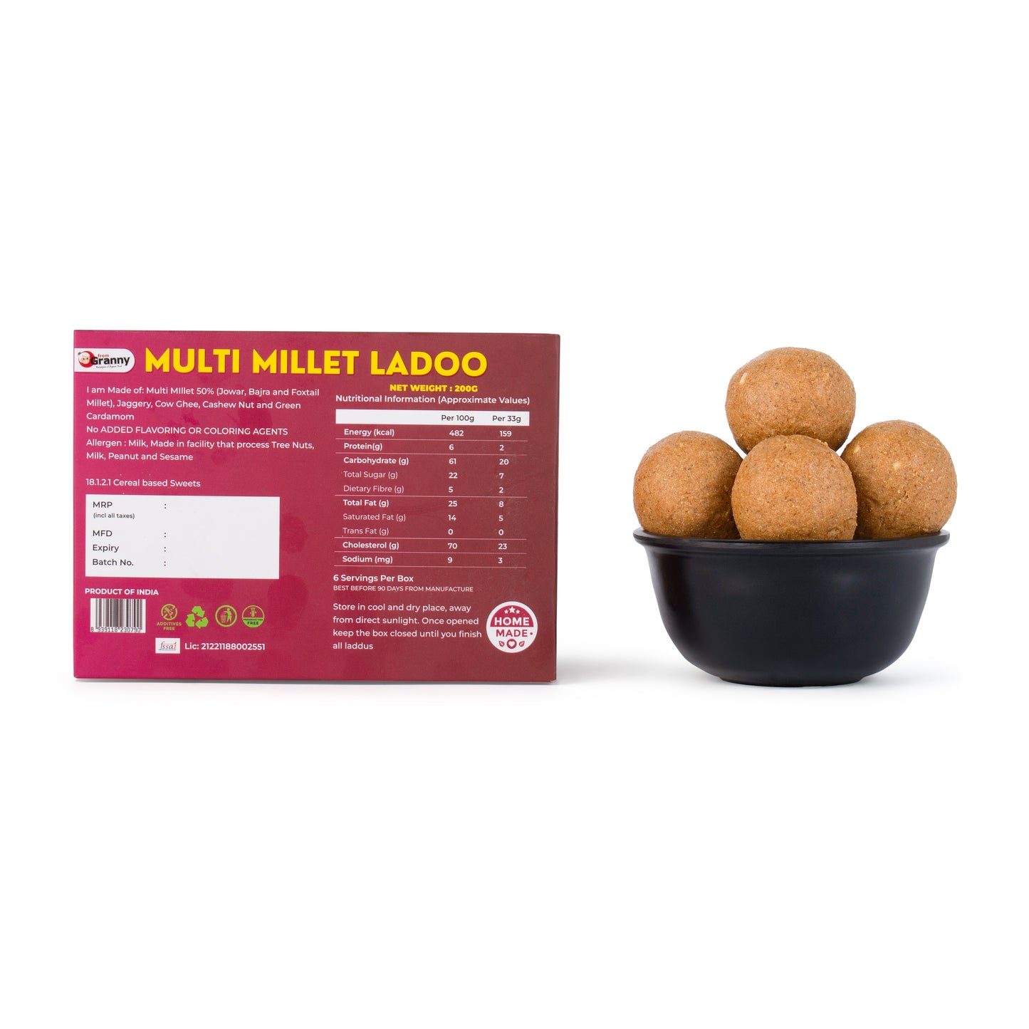 Multi Millet Ladoo