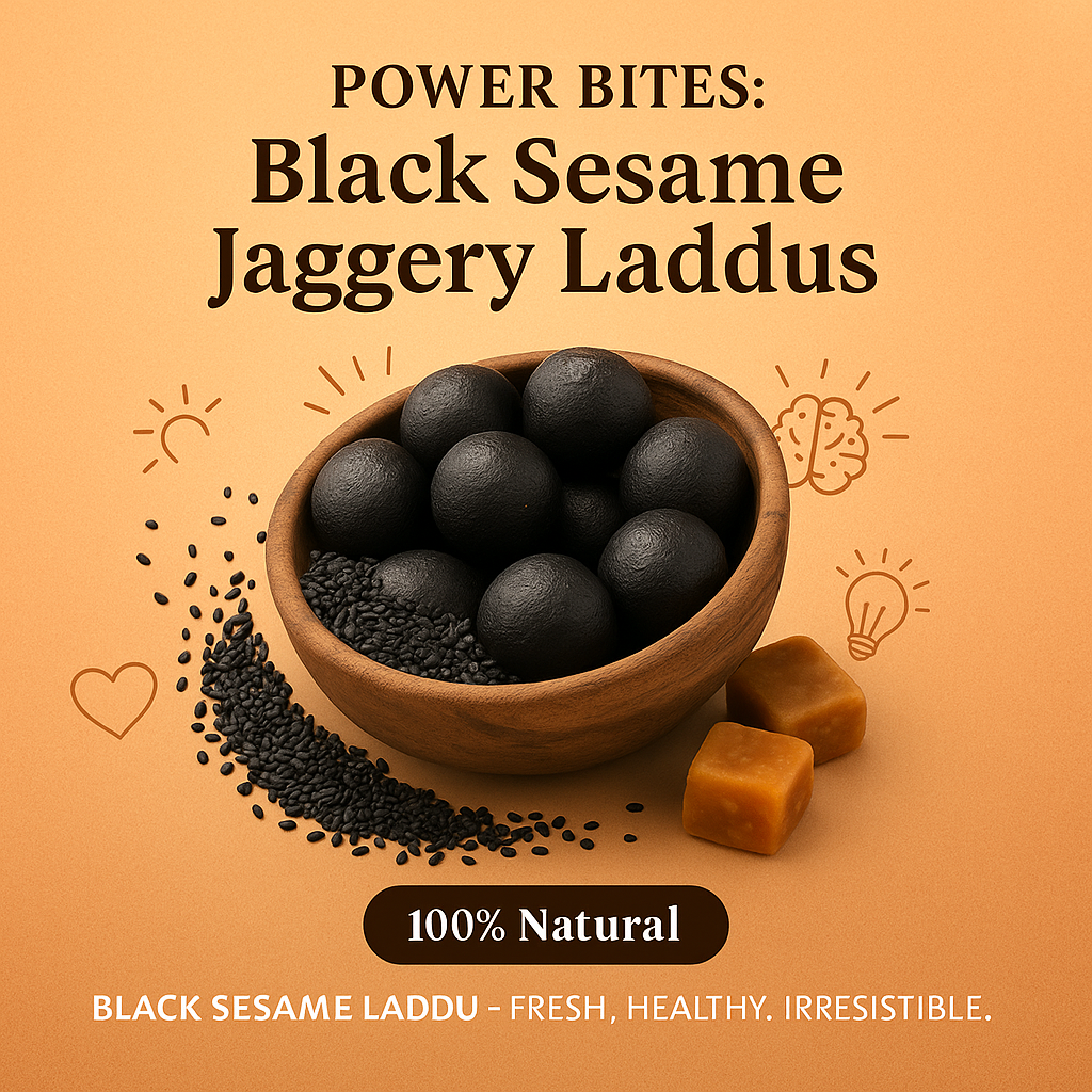 Black Sesame Seeds Laddu