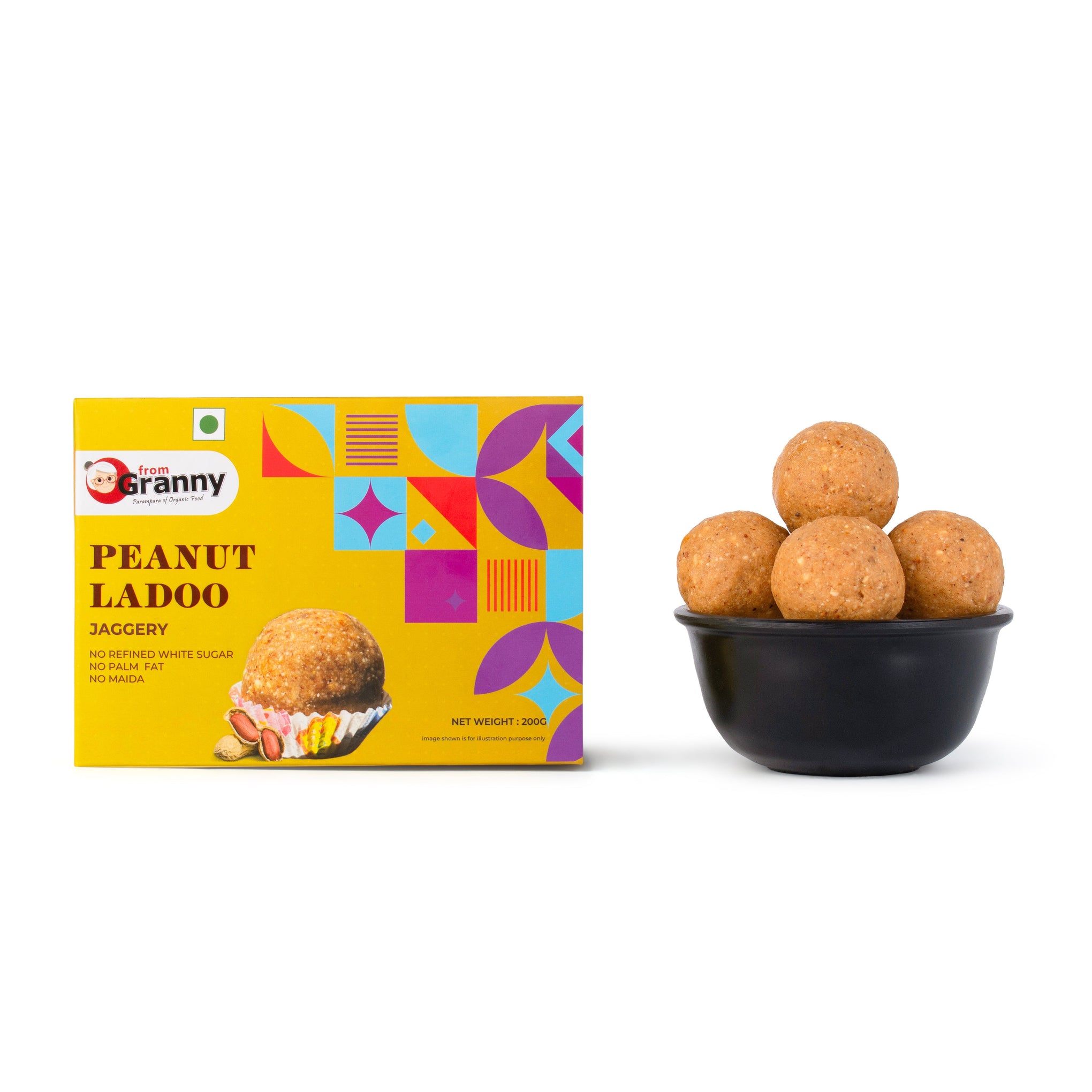 Peanut Ladoo with Jaggery - 200g