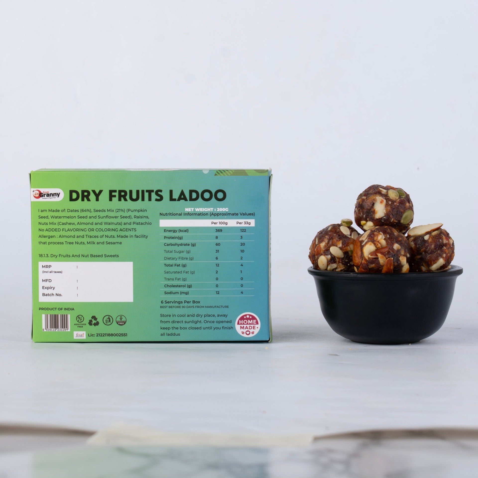 Dry Fruit ke Laddu - 200g