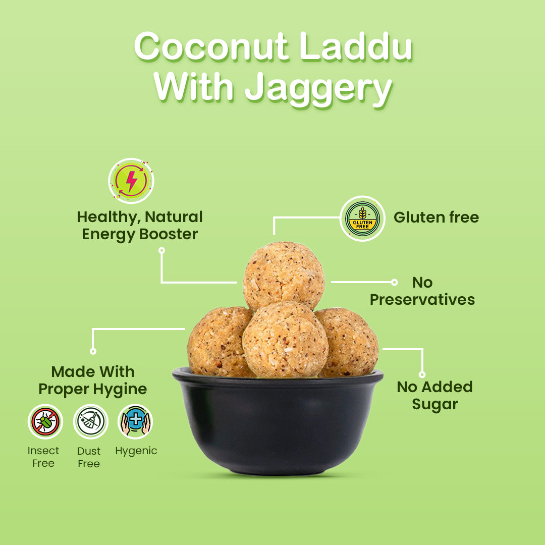 Granny's Healthy Ladoo Combo of 4 Packs 200gm Each