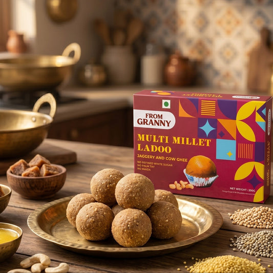 multi millet ladoo