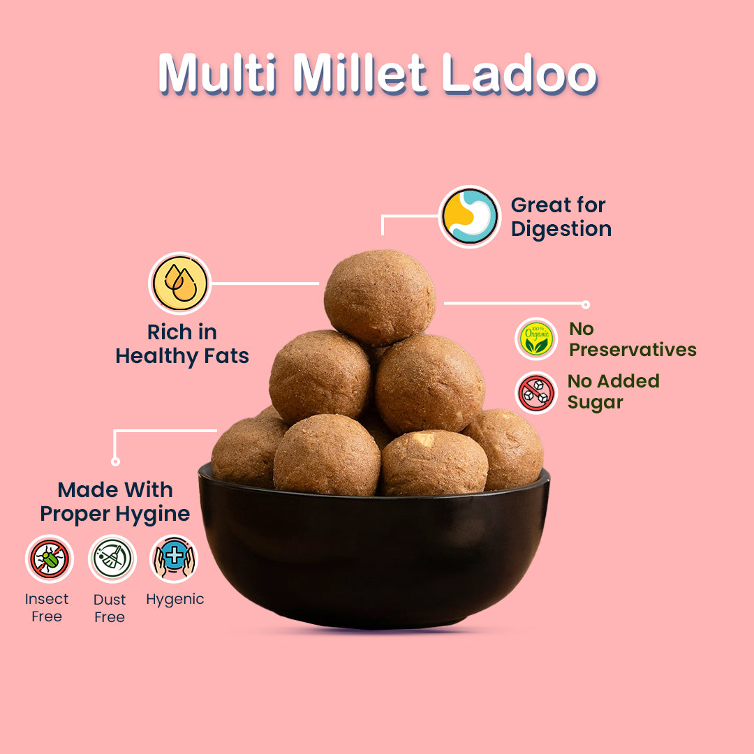 Granny's Healthy Ladoo Combo of 4 Packs 200gm Each