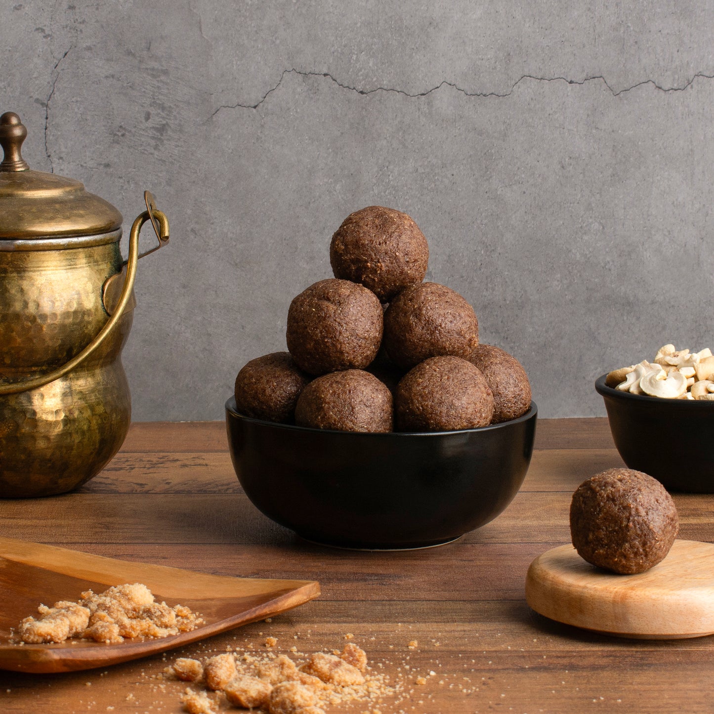 Sprouted Ragi Ladoo | Finger Millet | Jaggery Cow Ghee | From Granny